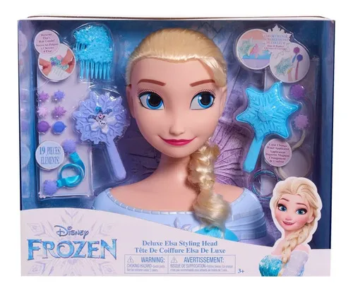 Muñeca frozen para peinar hot sale