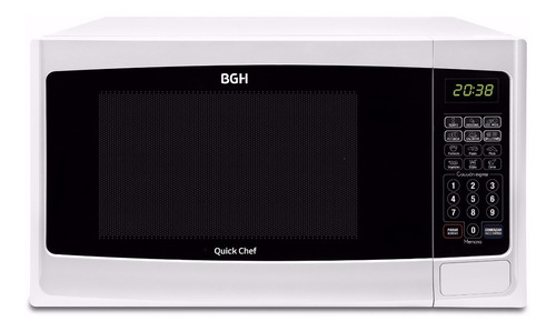 Microondas Bgh 28 Lts 900w Horno Quick Chef C/grill B228d