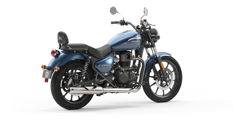 Imagen 3 de 18 de Royal Enfield Meteor 350 Stellar Azul Reserva Inmediata
