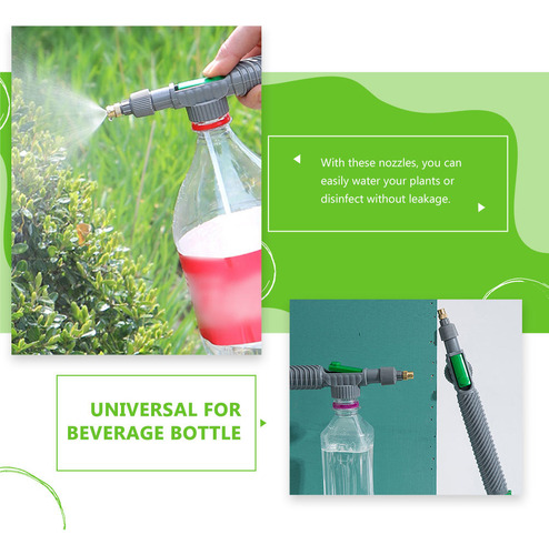 Botella Pulverizadora Con Gatillos, 2 Unidades, Pulverizador