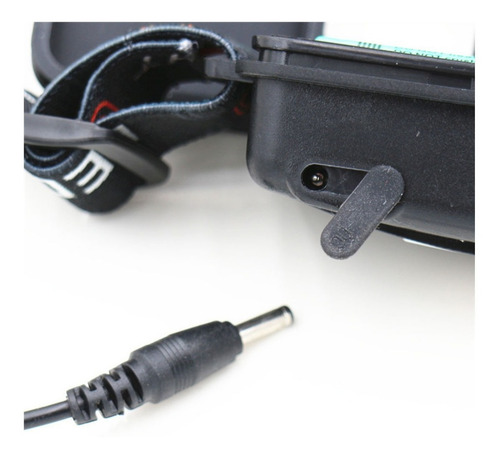 Imagen 8 de 10 de Linterna Led Minero Zoom Vincha T6 + Cob Recargable Usb 12v