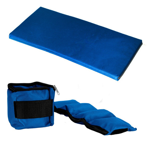 Kit Entrenamiento Colchoneta 1*40*3+par De Tobilleras De 1kg