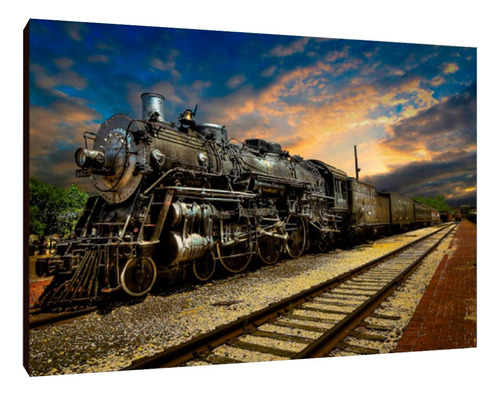 Cuadros Poster Trenes Vias S 15x20 (tnes (2))