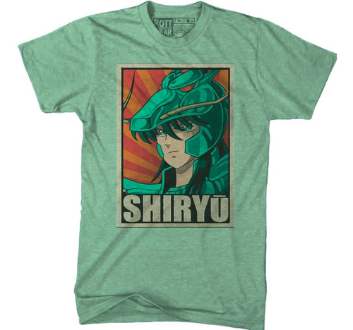 Caballeros Del Zodiaco Playera Shiryu Dragon Rott Wear