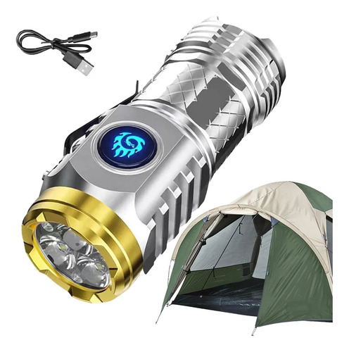 Linterna Led De Bolsillo Linterna Para Acampar Linterna De B