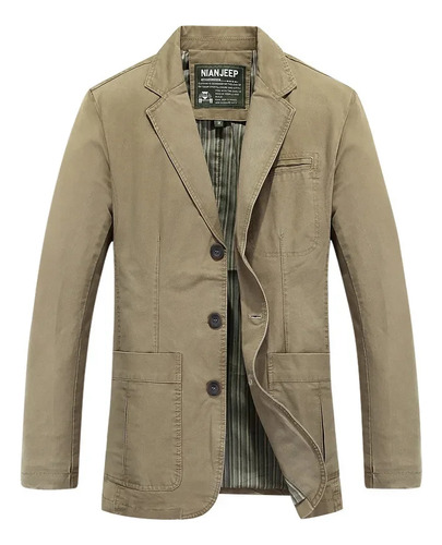 Traje Holgado De Talla Grande Para Hombre De Algodón Puro La