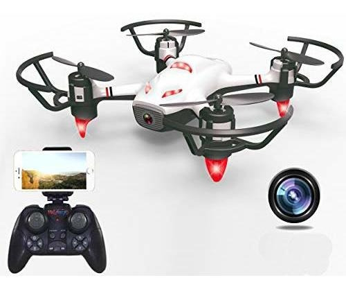 Haktoys Rc Quadcopter Wifi Hd Live Streaming Drone Con Cáma