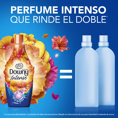 Suavizante Downy Intense Exótico, 2.8 L