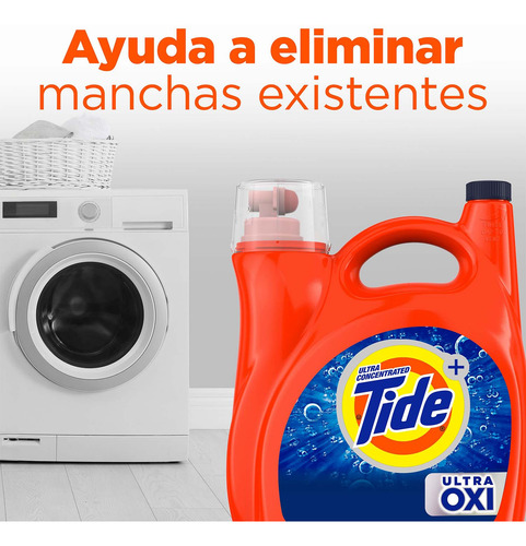 Detergente Liquido Tide High Ultra Oxi 59 Lavadas 2.48l