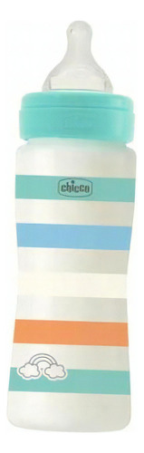 Chicco Biberón Anticólico Well Being 330 Ml Verde