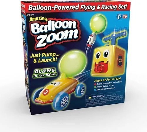 Balloon Zoom Carito Lanzador De Bombas Original Importado