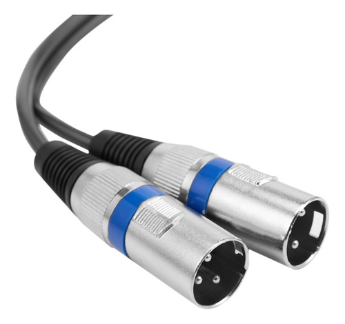 .. Cable Doble Rca Macho A Xlr Macho De 1,5 M, 2 Xlr A 2