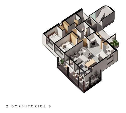Imagen 19 de 33 de 1 Y 2 Dormitorios Con Mega Balcones