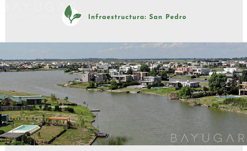 Barrio Privado San Pedro - Terrenos A La Laguna En Tigre / Nuevo Emprendimiento