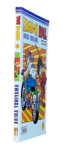 Dragon Ball Nº 7 - Versão Antiga Com Miolo Em Papel Jornal (pisa-brite) - Editora Panini - Capa Mole - 2013 (Usado)