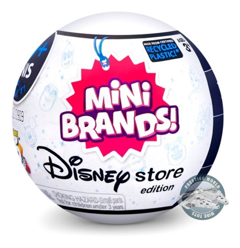 Imagen 1 de 3 de Mini Brands Disney Store - Cápsula Juguetes Miniatura