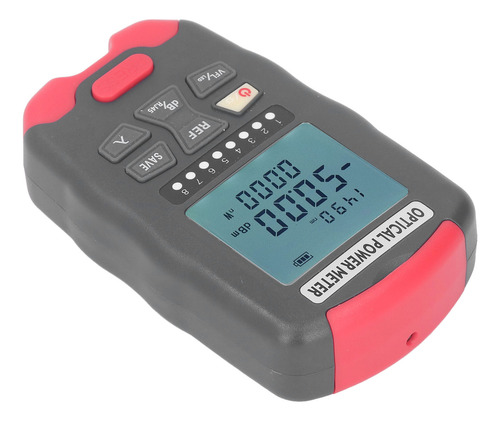 Medidor De Potencia De Fibra Óptica 3 En 1, Lámpara Led, Red
