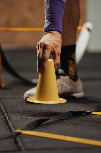 Mancuerna Recargable Hasta 9 Kg Reales Full Fitness Solution Color Violeta