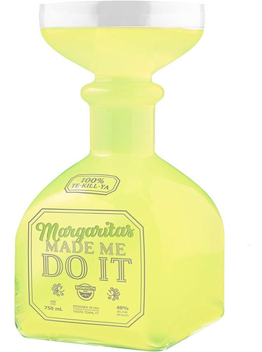 Bigmouth Margarita - Vaso De Vidrio Con Capacidad Para Hasta