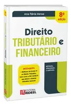 Comprar Direito Tributário E Financeiro - 8ª Edição (2022)