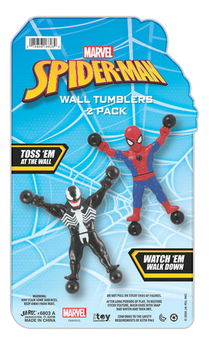Figuras Marvel Adheribles - Spiderman Y Venom