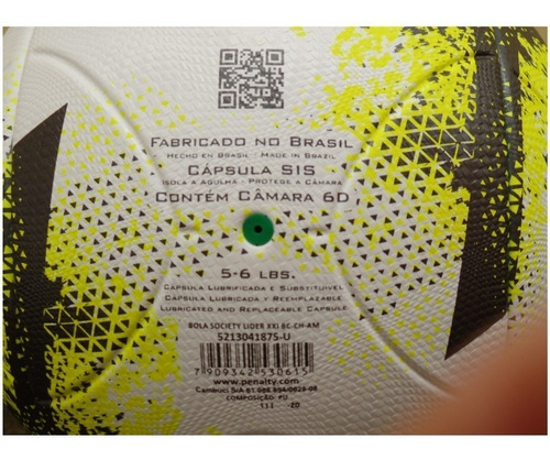 Imagem 6 de 9 de Bola Futebol Society Penalty Lider X Mais Inflador 1 Un.