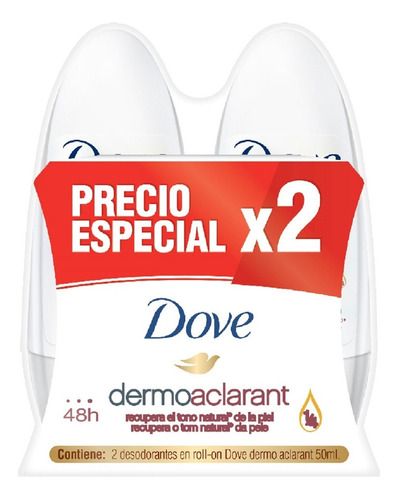 Antitranspirante roll on Dove suave & agradable