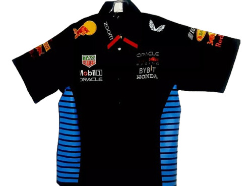 Camisa Escuderia Nascar Carreras Formula 1 Checo Mediana