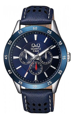 Reloj Para Hombre Q&q Sport Ce02j502y Azul