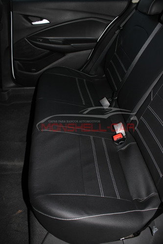 Capas Banco Couro Gm Novo Onix Hatch / Plus Sedan Turbo 2020