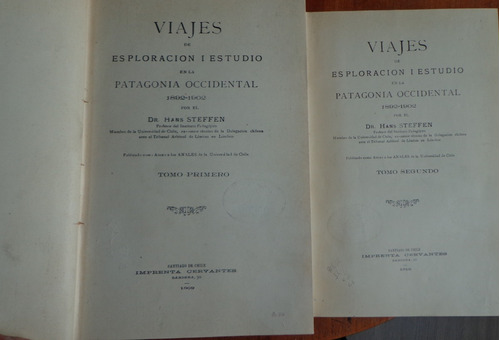 Viaje Exploración Patagonia Occidental Steffen Fotos 1909