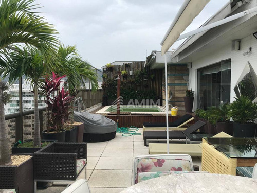 Cobertura Com 4 Dormitórios À Venda, 315 M² - Charitas - Niterói/rj - Co0280