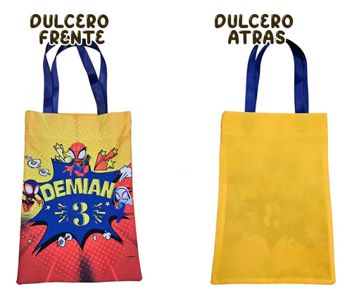 20 Dulceros Bolsitas Bolo Spidey Y Sus Sorprendentes Amigos