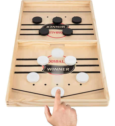 Family Game Fast Hockey Sling Puck Juego De Tablero