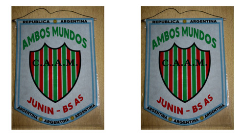 Banderin Grande 40cm Ambos Mundos Junin