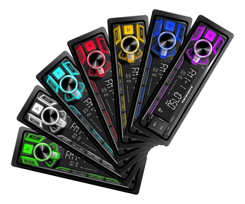 Autoestereo Bluetooth Con Bocinas Audiobahn Aa400 Combo Usb