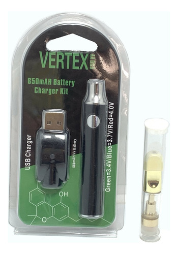 Vaporizador Batería 650mah+ 1 Cartridge 0,5 Ml+ Cargador