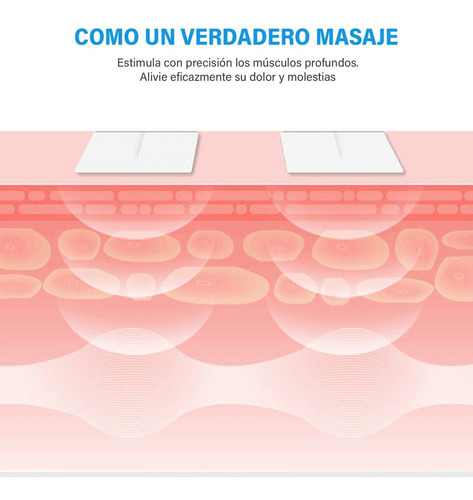 Estimulador Eléctrico Masajeador Recargable Con 16 Modos