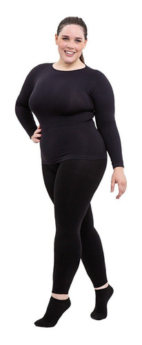 Combo X2 Térmico Mujer Camiseta 5007 + Calza + Medias Cocot