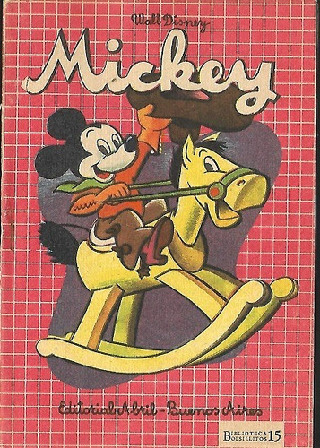 Mickey_ Colección Bolsillitos_nro 15_noviembre 1952