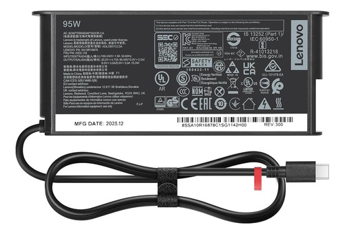 Cargador Lenovo Yoga Slim 7 Pro Thinkbook 14-iil-mt 20sl 95w Negro