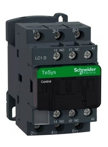 Contactor Schneider Tesys D 3p 9s 1na+1nc 220vca Lc1d09m7