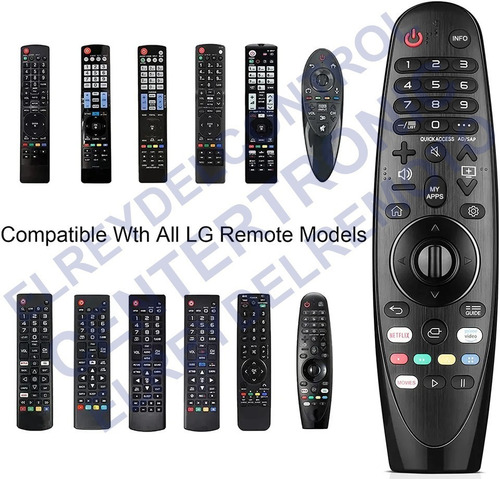Imagen 3 de 7 de Control Remoto An-mr600 An-mr650 Magic Para LG Smart Tv