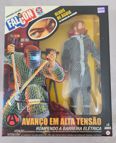 Boneco Falcon Estrela Avanço Em Alta Tensão Olhos De Águia (Usado)