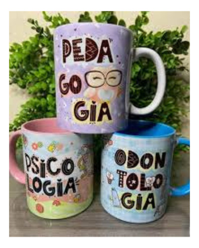 1000 Estampas Profissão Canecas Sublimação Artes