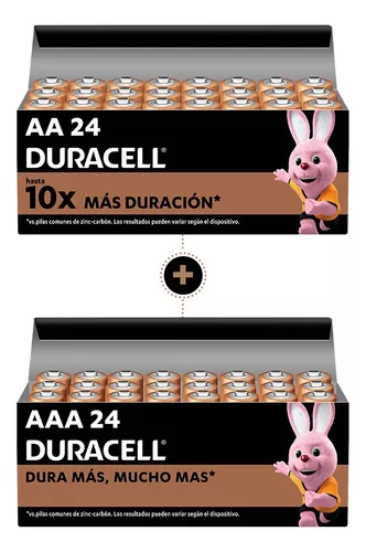 16 pilas Duracell AAA Simply (2 blísteres de 8 baterías) 16 pilas Mini  lápiz (LR03/MN2400) : : Electrónica