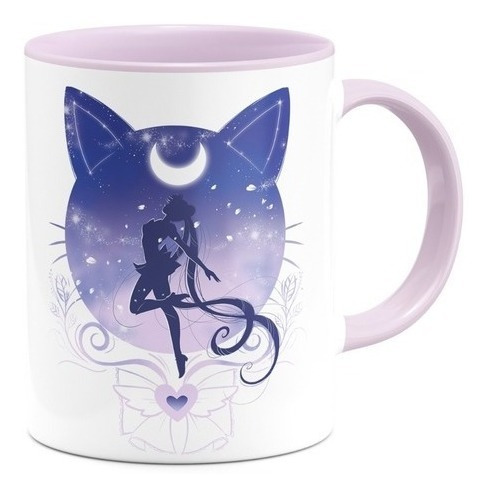 Imagen 4 de 7 de Tazas Personalizadas Seilor Moon C/caja Sublimada Bola8
