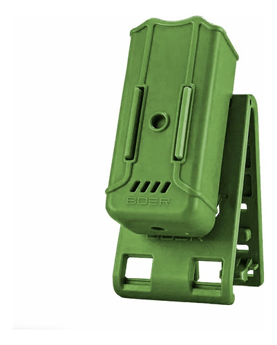 Porta Cargador Táctico Bo4s Boer Molle Universal Color Verde