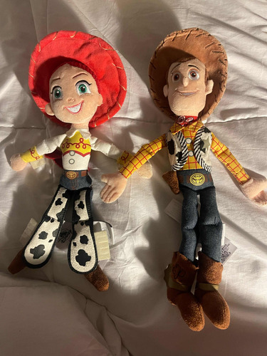 Set De Peluches Jessie Y Woody Originales De Disney