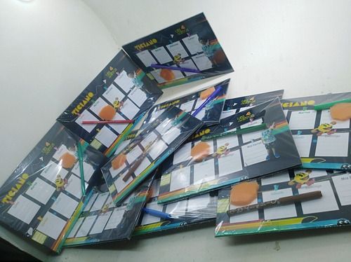 Pizarras Organizadoras Con Planificador Semanal Por 25 Unid.